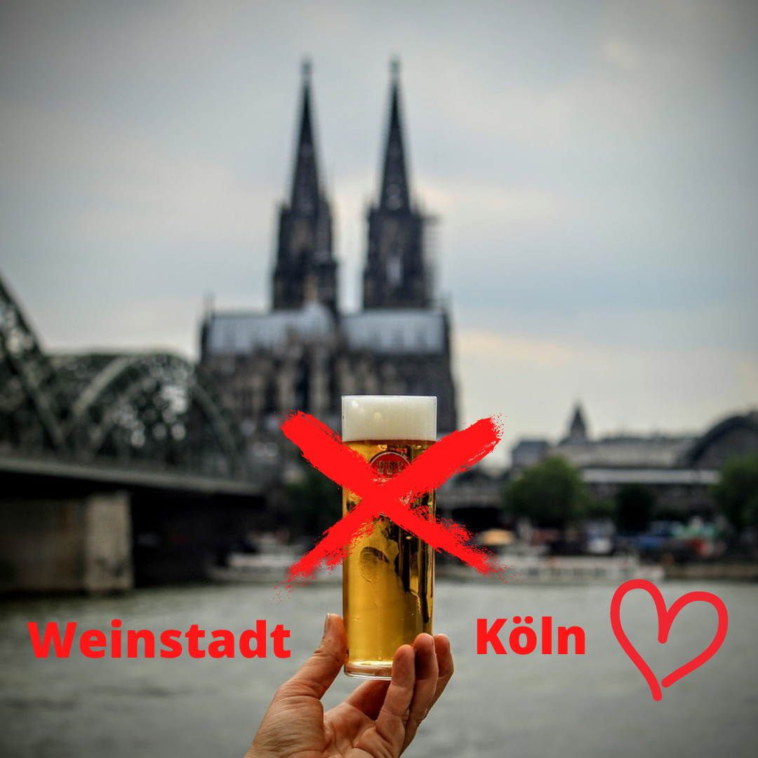 Weinstadt Köln mit Stadtführerin Dorothe Lautwein
