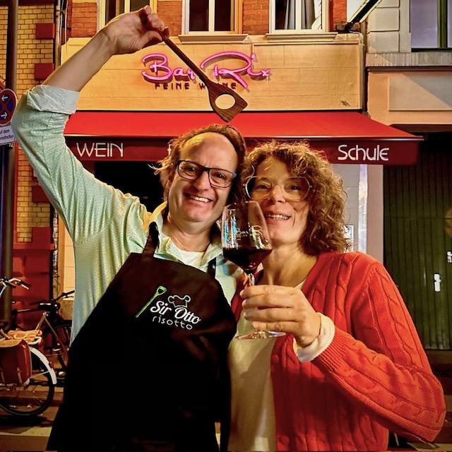 Sir Otto Risotto: live cooking & italienische Weine